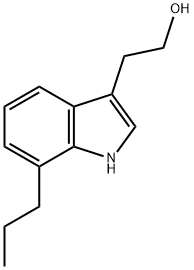 7-Propyltryptophol Struktur