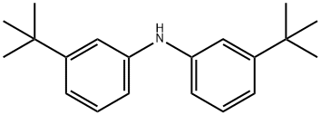 Bis(3-tert-butylphenyl)amine Struktur