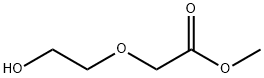 methyl 2-(2-hydroxyethoxy)acetate Struktur