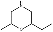 2-ethyl-6-methylmorpholine Struktur