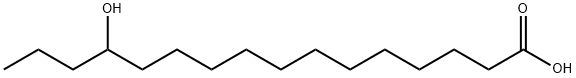 13-Hydroxyhexadecanoic acid Struktur