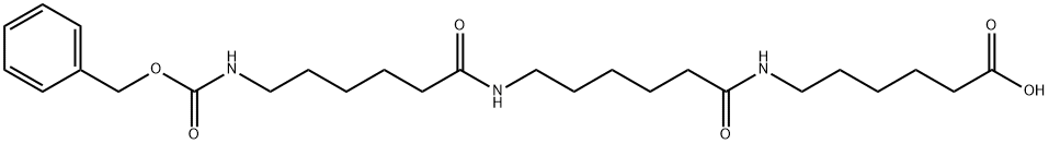 3,10,17-Trioxo-1-phenyl-2-oxa-4,11,18-triazatetracosan-
24-oic Acid Struktur