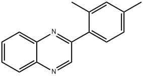 2-(2,4-dimethylphenyl)quinoxaline Struktur