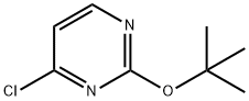 4-Chloro-2-(tert-butoxy)pyrimidine Struktur