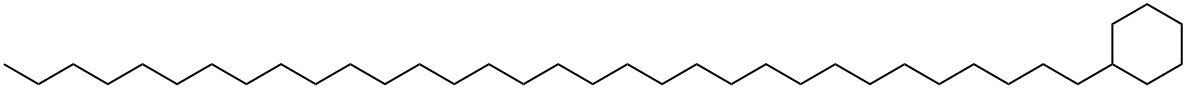 Dotriacontylcyclohexane. Struktur