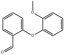 2-(2-methoxyphenoxy)benzaldehyde Struktur