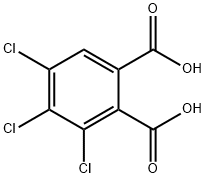 3,4,5-Trichlorophthalic acid Struktur