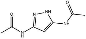 N,N'-(1H-Pyrazole-3,5-diyl)diacetamide Struktur