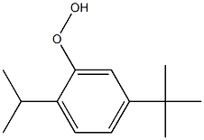 p-tert-Butylcumenehydroperoxide Struktur