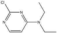 2-chloro-4-(diethylamino)pyrimidine Struktur