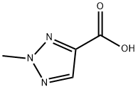 2-methyl-2H-1,2,3-triazole-4-carboxylic acid Struktur