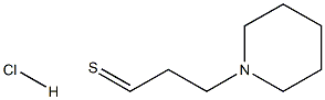 Piperidylthiambutene (hydrochloride) Struktur