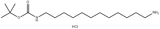 N-t-Butoxycarbonyl-1,12-diaminododecane hydrochloride Struktur