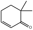 6,6-dimethylcyclohex-2-en-1-one Struktur