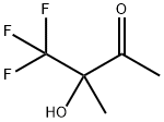 2-Butanone, 4,4,4-trifluoro-3-hydroxy-3-methyl- Struktur