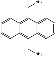 蒽-9,10-二甲胺, 6705-67-5, 結(jié)構(gòu)式