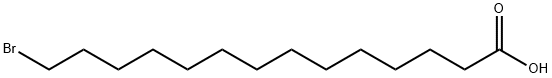 14-bromotetradecanoic acid Struktur