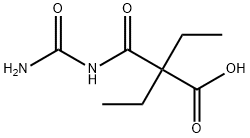 Butanoic acid, 2-[[(aminocarbonyl)amino]carbonyl]-2-ethyl-