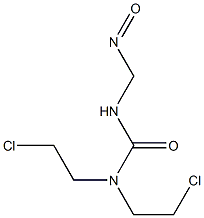 NITROSOMETHYLBIS-(CHLOROETHYL)-UREA Struktur