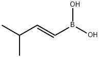 Boronic acid, [(1E)-3-methyl-1-butenyl]- (9CI) Struktur