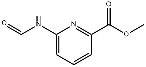 Methyl 6-Formylamino-2-pyridinecarboxylate Struktur