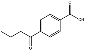 4-butyrylbenzoic acid Struktur