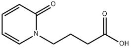 4-(2-oxo-1,2-dihydropyridin-1-yl)butanoic acid Struktur