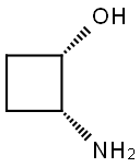 (1S,2R)-2-aminocyclobutan-1-ol Struktur