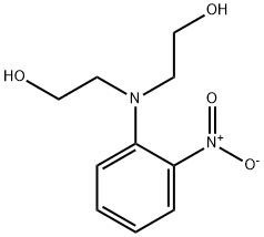 Ethanol, 2,2'-[(2-nitrophenyl)imino]bis- Struktur