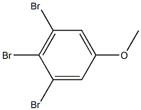 1,2,3-tribromo-5-methoxybenzene Struktur