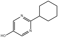 5-Hydroxy-2-(cyclohexyl)pyrimidine Struktur