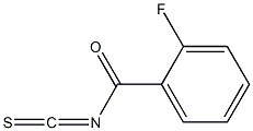 2-fluorobenzoyl isothiocyanate Struktur