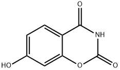 7-hydroxy-1,3-benzoxazine-2,4-dione Struktur