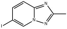 6-iodo-2-methyl-[1,2,4]triazolo[1,5-a]pyridine Struktur