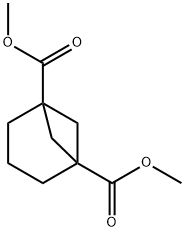 1,5-dimethyl bicyclo[3.1.1]heptane-1,5-dicarboxylate Struktur