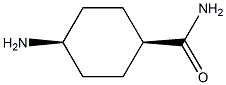 cis-4-aminocyclohexane-1-carboxamide Struktur