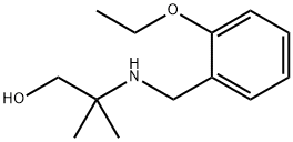 2-{[(2-ethoxyphenyl)methyl]amino}-2-methylpropan-1-ol Struktur