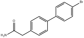 4'-Bromo[1,1'-biphenyl]-4-acetamide Struktur