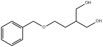 2-(2-(benzyloxy)ethyl)propane-1,3-diol Struktur