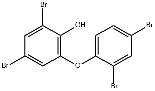 Phenol, 2,4-dibromo-6-(2,4-dibromophenoxy)- Struktur