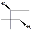 Cyclobutanol, 3-aMino-2,2,4,4-tetraMethyl-, cis- Struktur