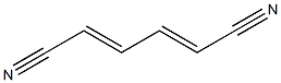 1,3-Butadiene-1,4-dicarbonitrile Struktur