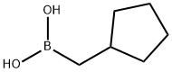 (Cyclopentylmethyl)boronic acid Struktur