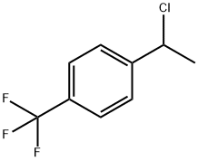 1-(1-chloroethyl)-4-(trifluoromethyl)benzene Struktur