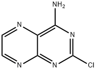 2-chloropteridin-4-amine Struktur