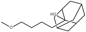 2-(4-METHOXYBUTYL)-2-ADAMANTANOL Struktur