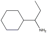 1-cyclohexylpropan-1-amine Struktur