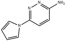 3-Amino-6-(1H-pyrrol-1-yl)pyridazine Structure