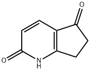 2-hydroxy-6,7-dihydro-5H-cyclopenta[b]pyridin-5-one Struktur