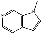 1-methyl-1H-pyrrolo[2,3-c]pyridine Struktur